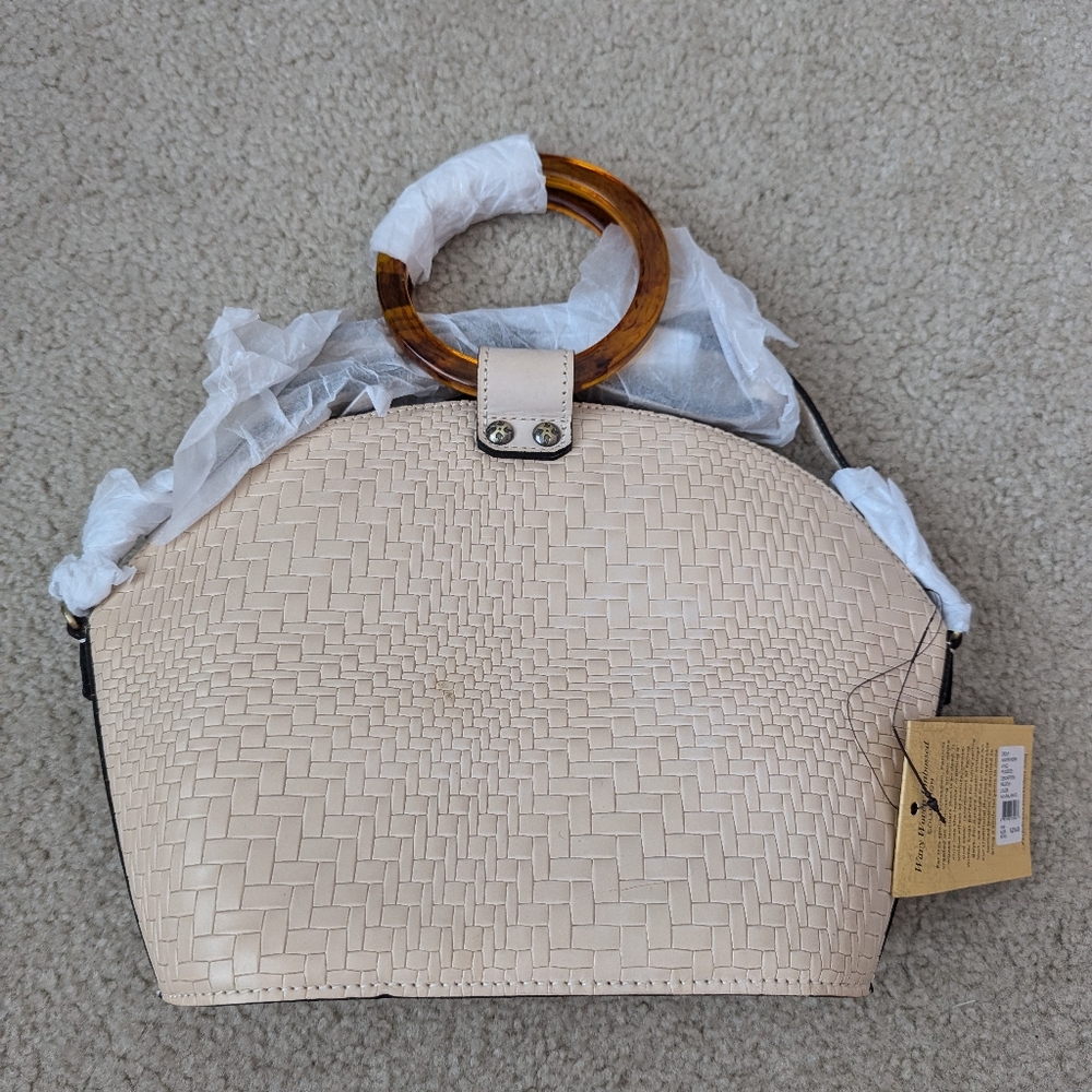 Patricia Nash Leather Meldola Dome Tote